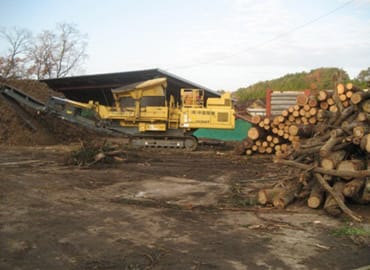 木質系リサイクル施設